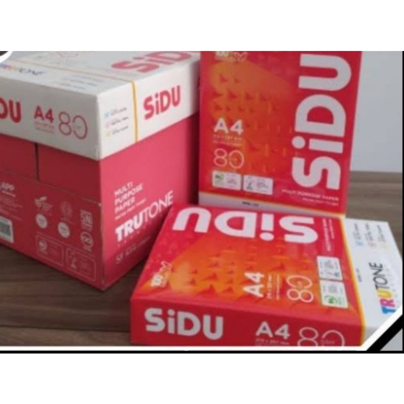 

KERTAS HVS A4 SIDU 80 GR