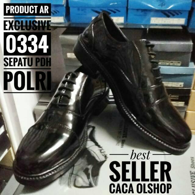 Sepatu PDH POLRI Merk AR Exclusive 0334