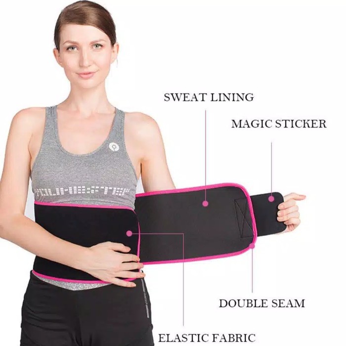 Korset Wanita/ SWEET SWEAT BELT Alat Pengecil Perut Korslet Pelangsing Alat Olahraga CORSET