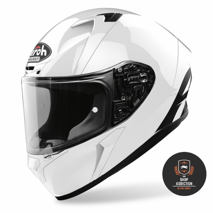 AIROH VALOR GLOSS WHITE | HELM FULL FACE ORIGINAL | SNI