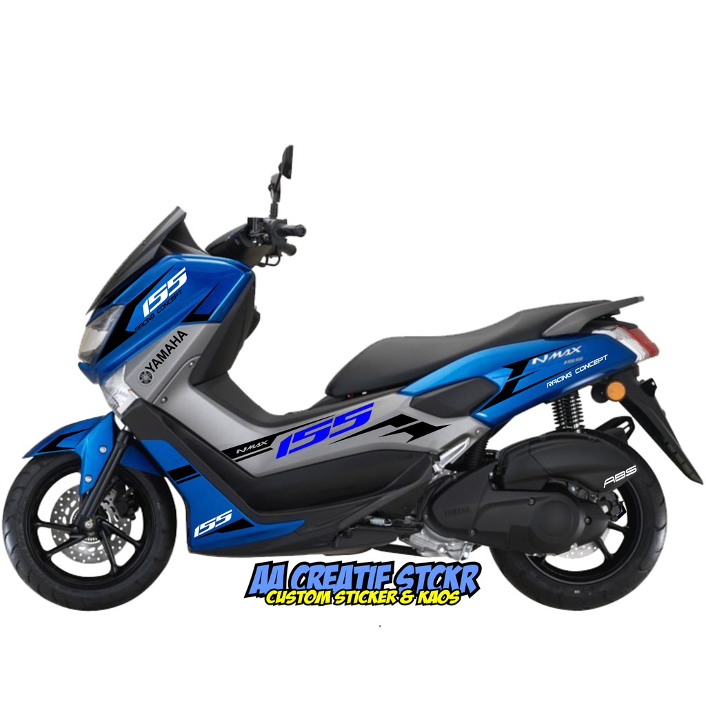 Cutting Sticker Yamaha Nmax 155 Custom Shopee Indonesia