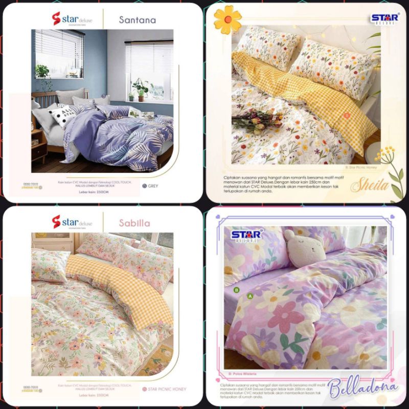 SPREI SPRAI SPRAY SEPREI SEPRAI SEPRAY SET MOTIF DEWASA BUNGA SHABY TABUR VINTAGE BELLADONA SABILLA 