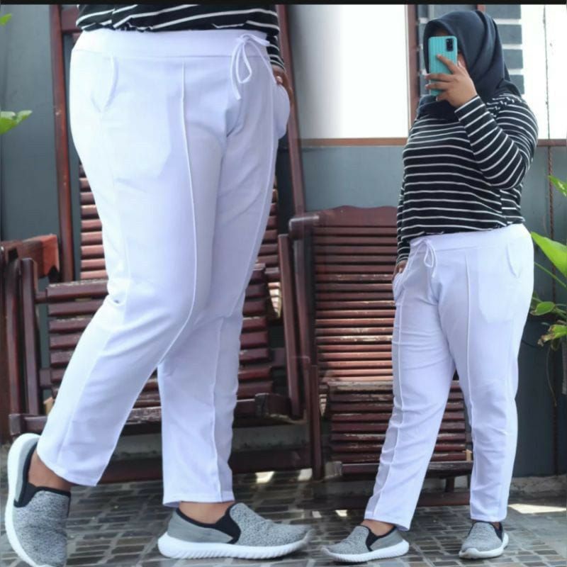 CELANA SCUBA PEREMPUAN/CELANA DOTY JUMBO PEREMPUAN/FASHION PEREMPUAN/CELANA PANJANG PEREMPUAN