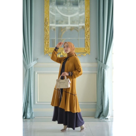 MUMTAZ SET PASMINA BY FAUZ HIJAB /GAMIS ORIGINAL/GAMIS SET AUTER