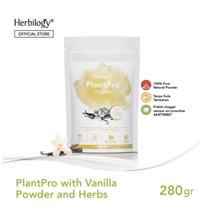 

Herbilogy PlantPro Powder Vanilla (Plant Protein) 280 g