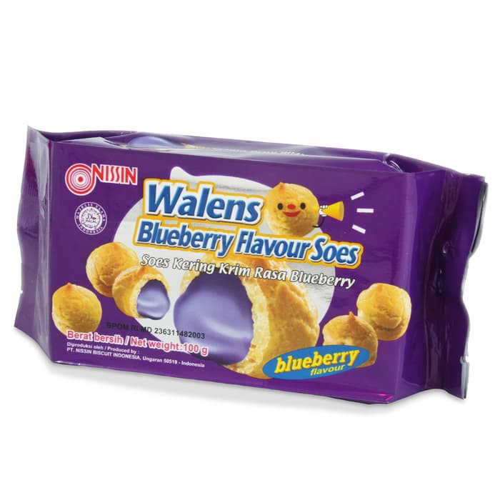 

NISSIN WALENS CHOCOLATE/BLUEBERRY/CHEESE 100G