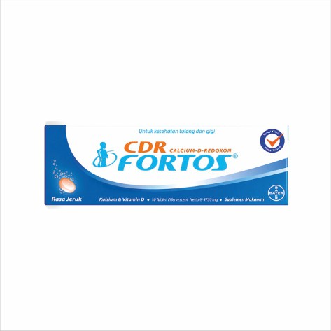 CDR FORTOS CALCIUM-D ISI 10 PCS