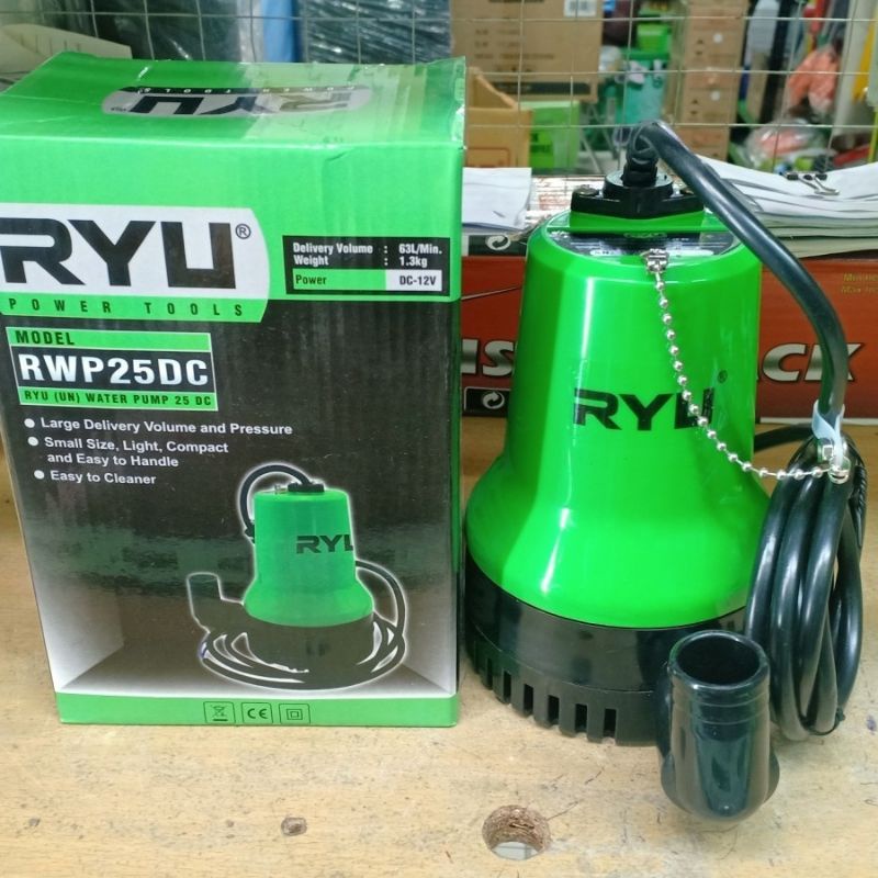 RYU WATER PUMP RWP 25DC / POMPA CELUP AIR DC 12V RWP 25DC