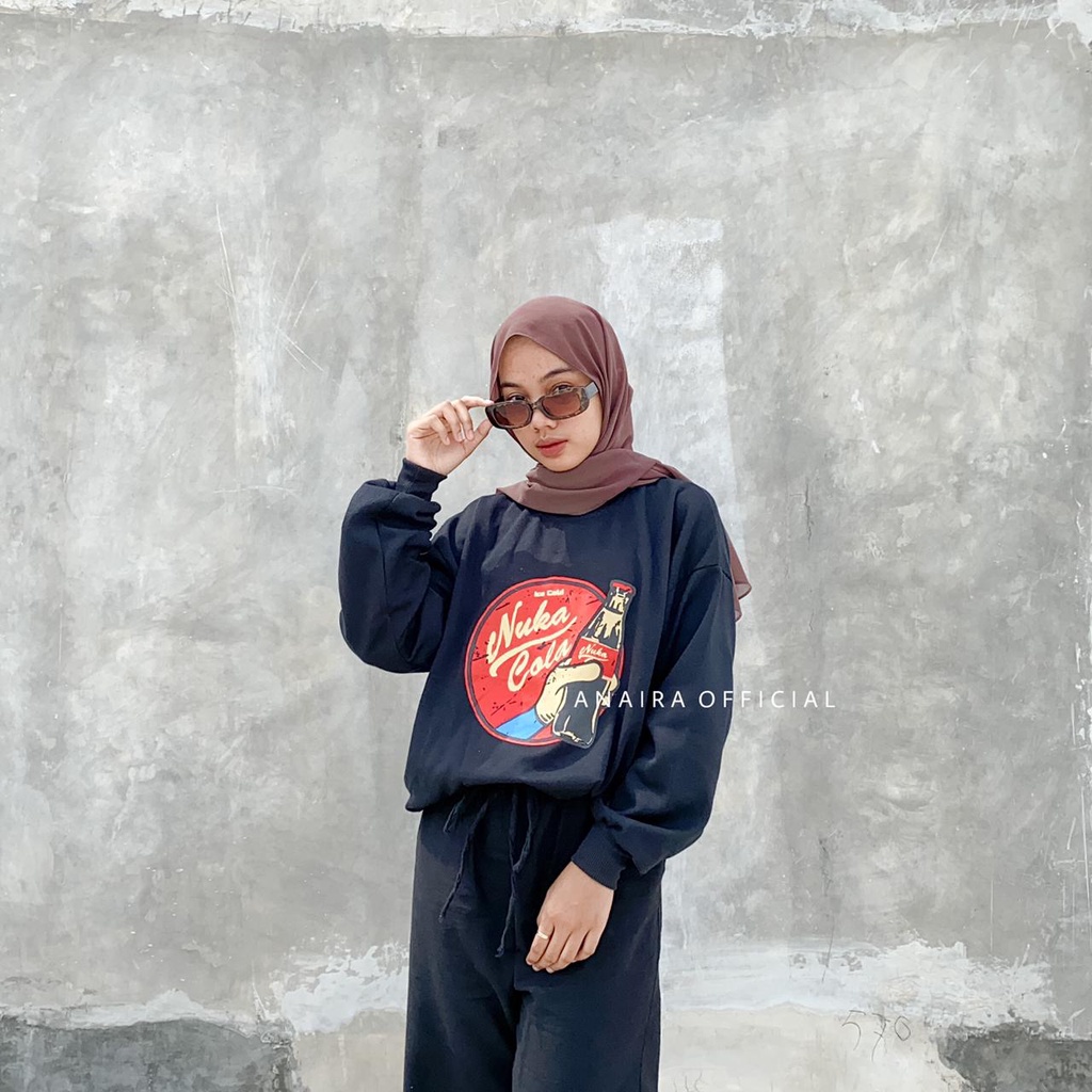 NUKA COLA SWEATER OVERSIZE WANITA PRIA