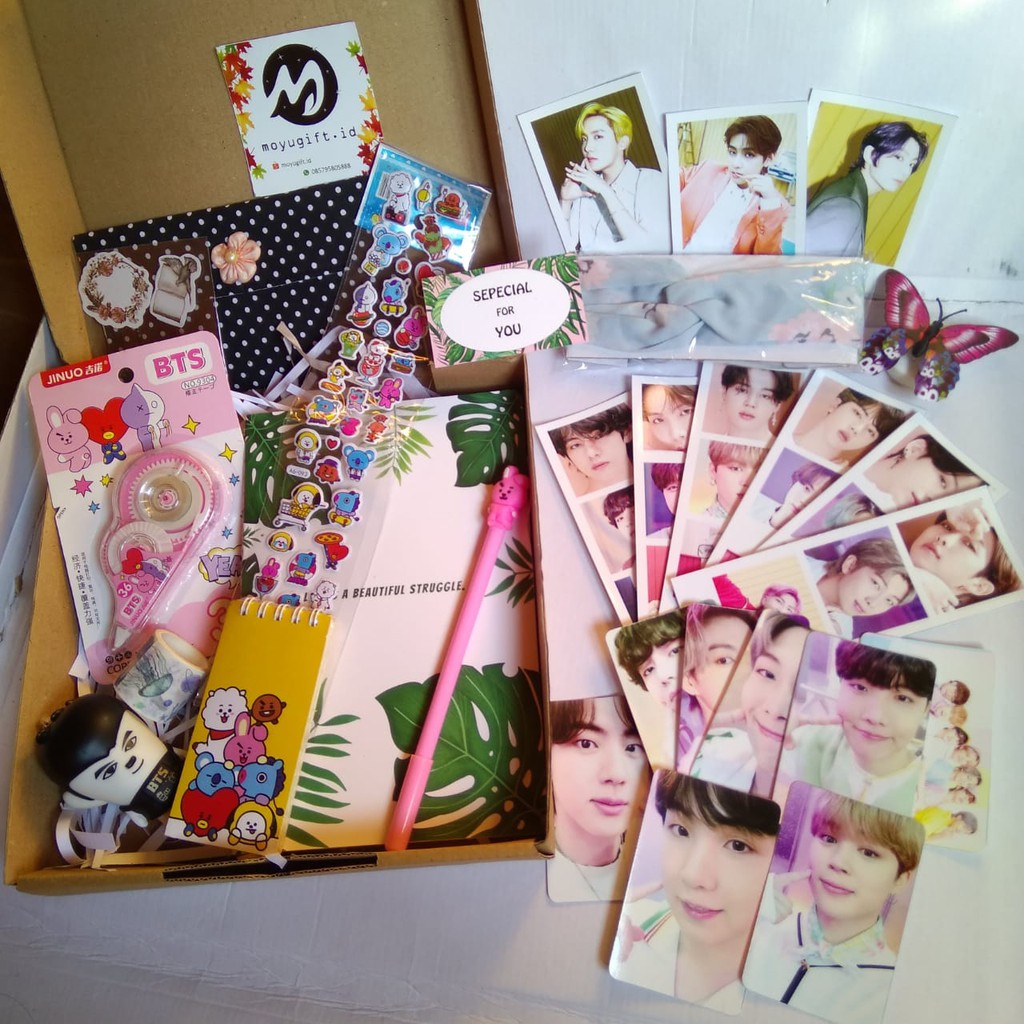 Kpop BTS & Blackpink Giftbox/fankit/kado unik