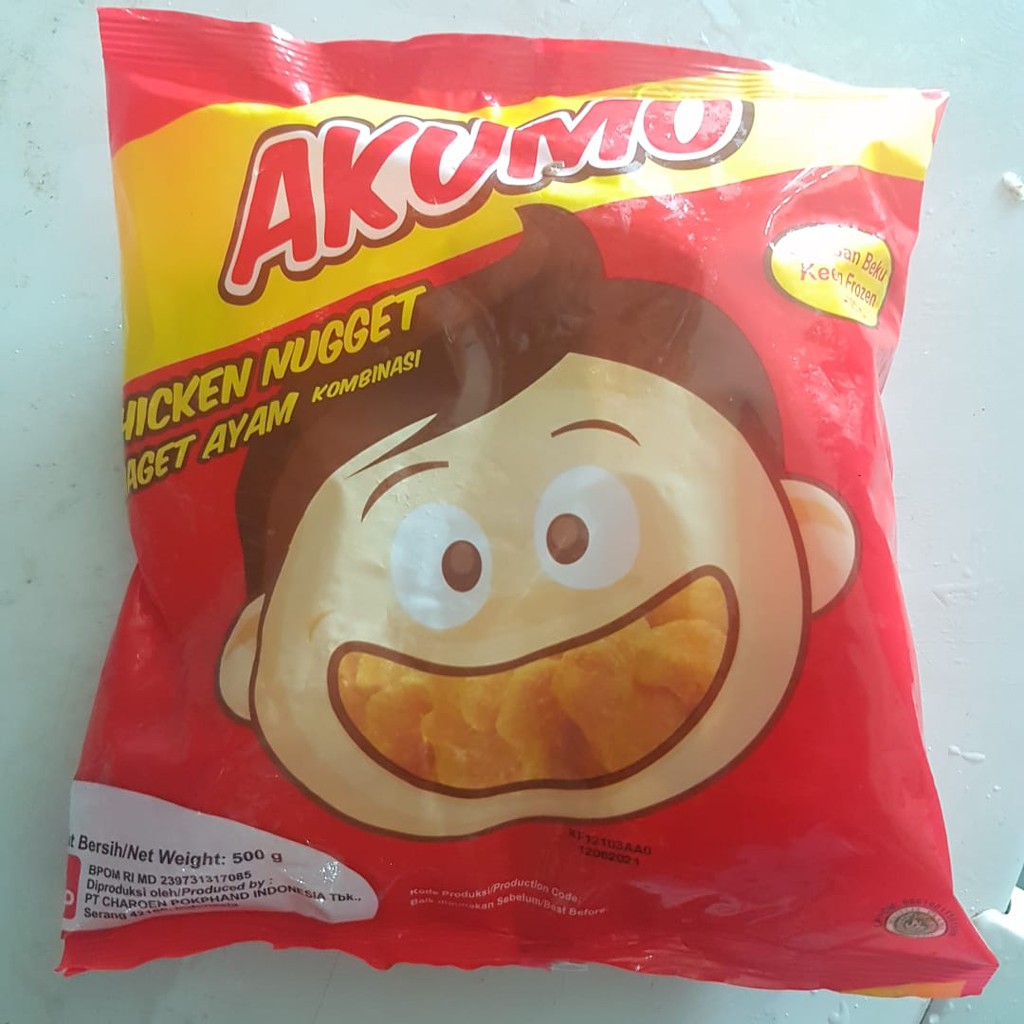 

Akumo Chicken Nugget - Nugget ayam kombinasi 500 Gram