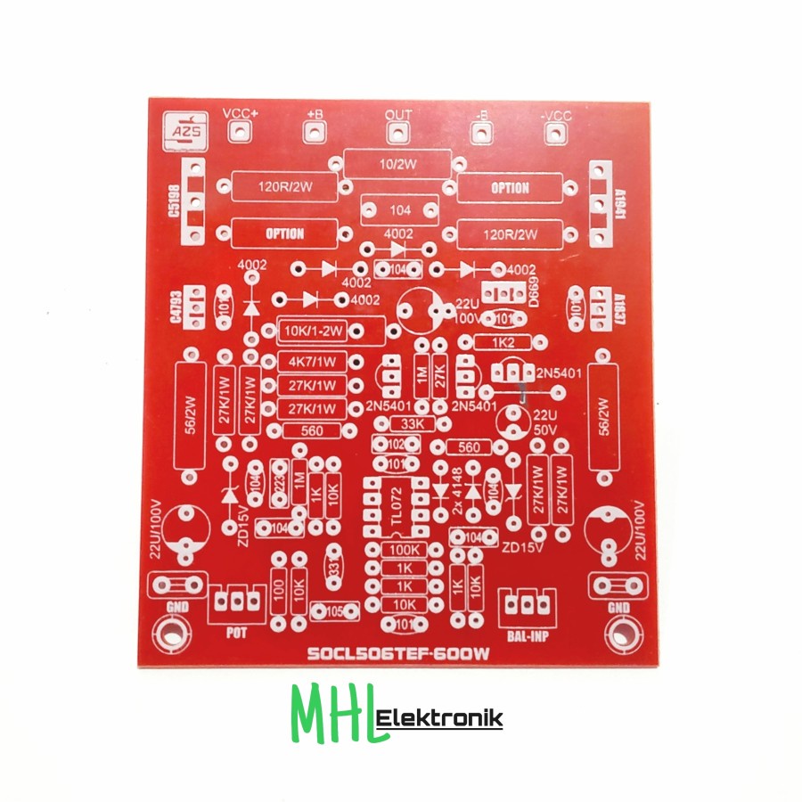 PCB SOCL 506 TEF Input Balance