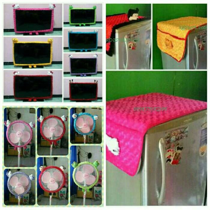 GKM Bando Tv Bando Kipas Cover Kulkas Karakter Satuan/Ecer