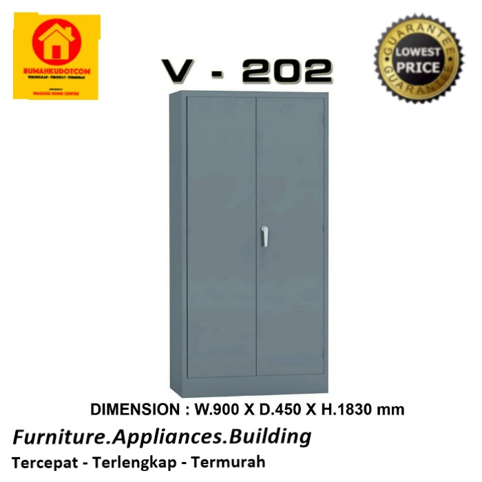 Lemari Arsip - Lemari Besi - Lemari Filing - VIP 202 Series - VIP