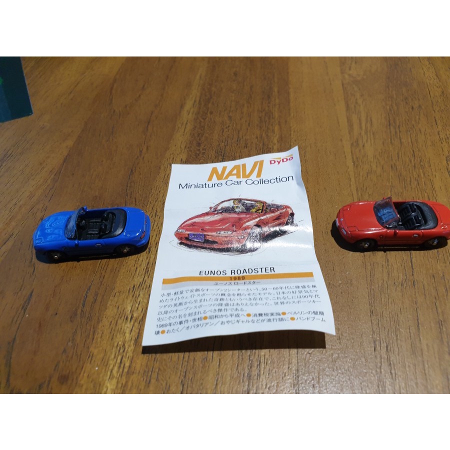 DIECAST DYDO NAVI MAZDA EUNOS ROADSTER METAL KARET ORI MURAH