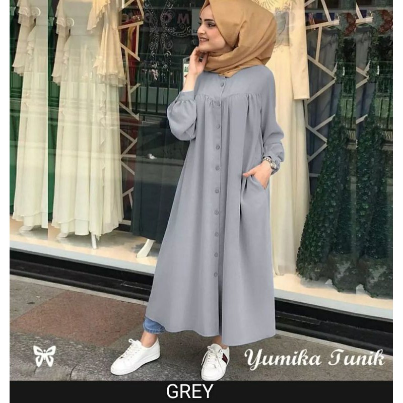 YUMIKA LONG TUNIK/TUNIK WANITA/LD105/PJ116/BISA BUSUI/ COD!!!