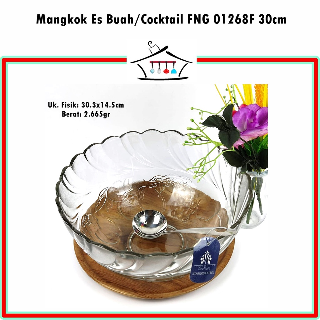 UTL005G Mangkok Es Buah/Cokctail FNG 01286F 30cm