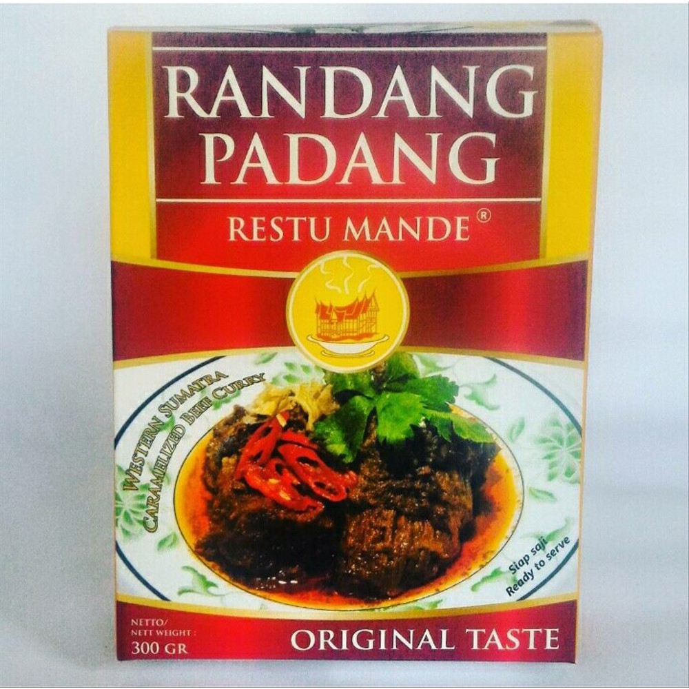 

Rendang Restu Mande Sapi Original 300gr Terlaris