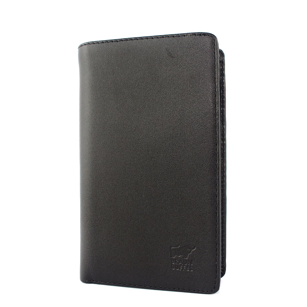 TOKOKOE - Dompet Pria model Panjang bahan Kulit Premium Dompet Lipat - BB 604 Black