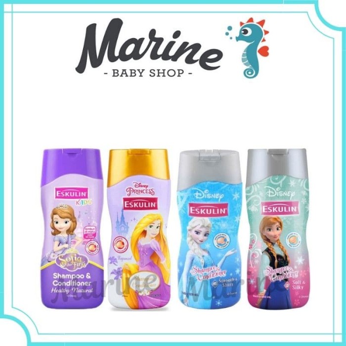 Eskulin Kids Shampoo & conditioner anak princess 200 ML