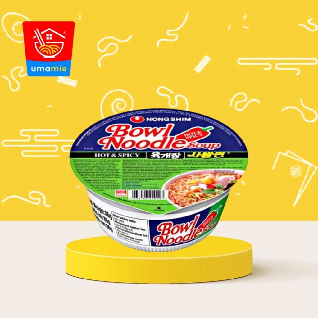 

Nongshim Bowl Noodle Hot & Spicy 86gr
