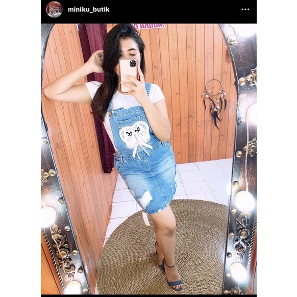 overall rok kodok jeans