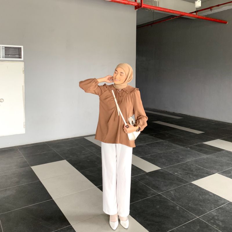 SAHEERA BLOUSE / Baju Atasan / Baju Atasan wanita / Pakaian Wanita