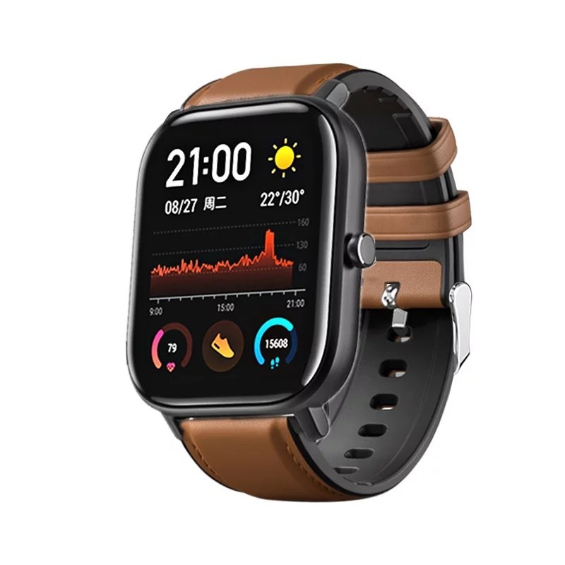 STRAP XIAOMI AMAZFIT GTS BIP 20MM MODEL LEATHER RUBBER