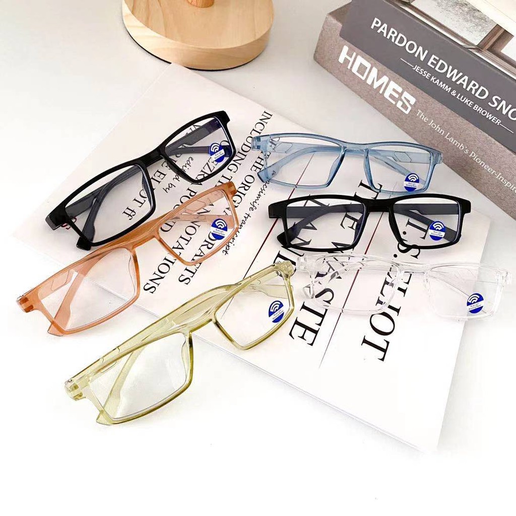 Rowling(ka-51)Kacamata Lensa&amp;Frame/New Fashion Blue Light Blocking Reder/Kacamata Kotak Wanita Import