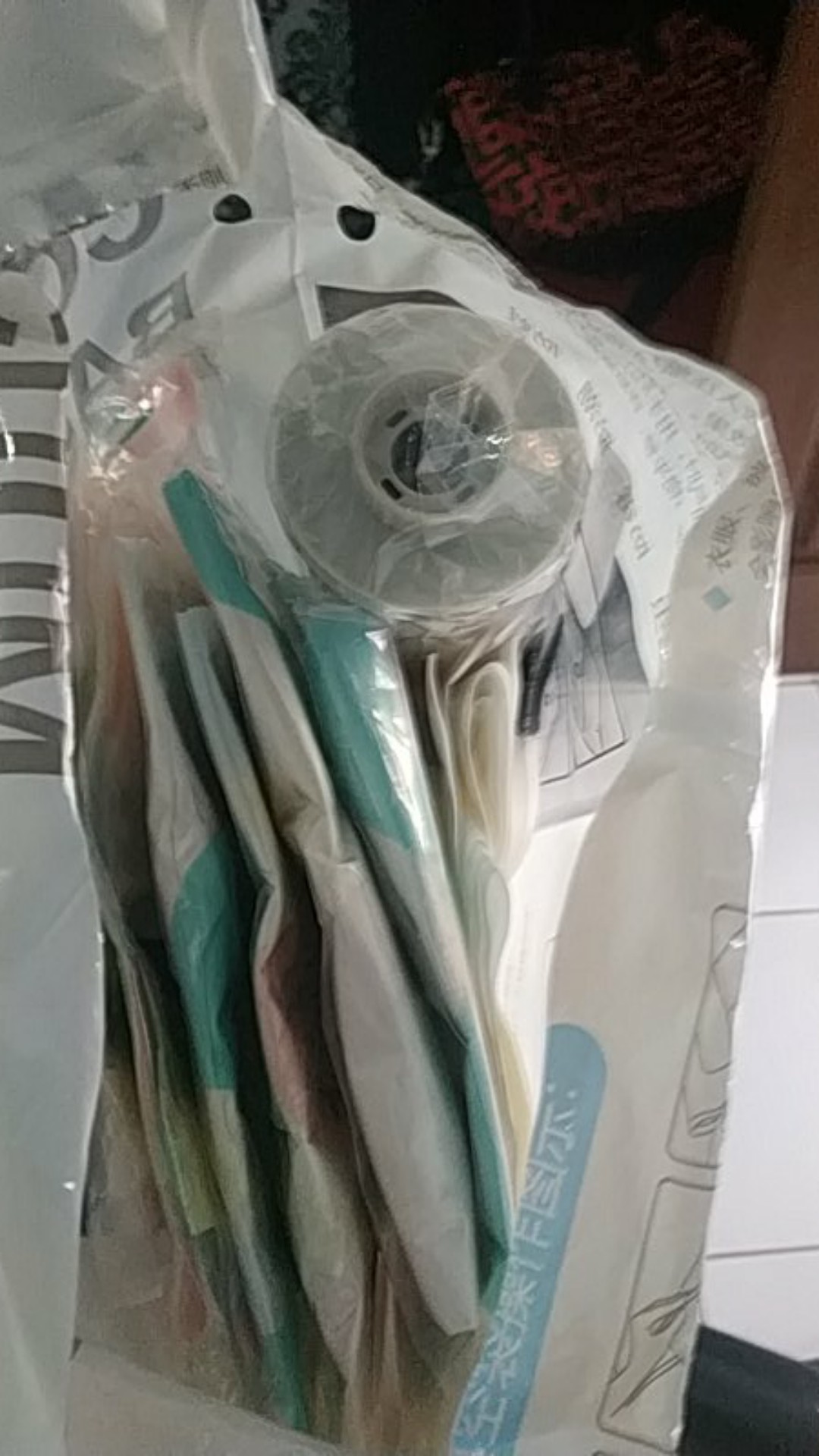 Kantong Pakaian Plastik Vakum 10 Pcs Free Pompa