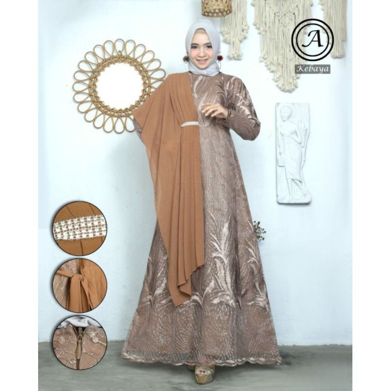 GAMIS SELENDANG  BABYDOOLL