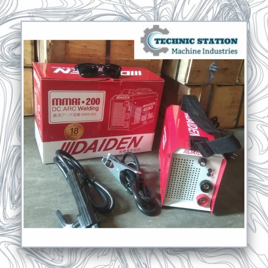 DAIDEN MMAI 200 mesin las daiden, travolas inverter DAIDEN MMA 200A