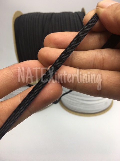 PENGUIN Karet elastis 6mm karet masker atau karet baby Untuk Celana dan Baju