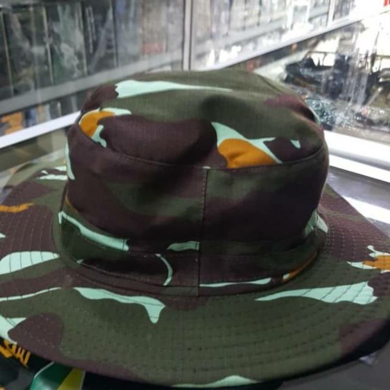 Topi rimba loreng BRIMOB, topi rimba loreng pelopor