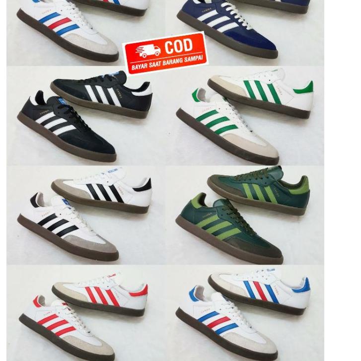 Big Sale - Sepatu Adidas Samba Pria Bahan Kulit Sol Gum. Sneakers Casual Original Quality Vietnam ,.