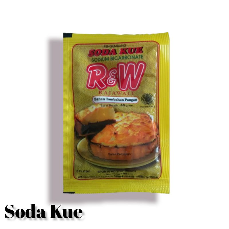 

Baking soda sachet 40gr
