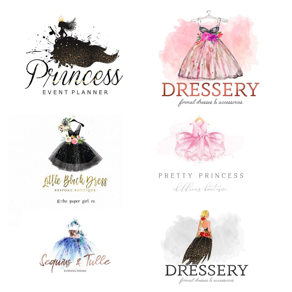 JASA BIKIN DESAIN LOGO TOKO OLSHOP UNIK ELEGANT