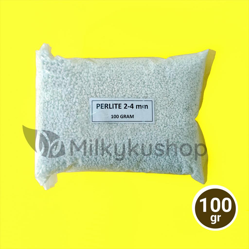 MEDIA TANAM PERLITE 2-4 MM 100 GRAM REPACK HIDROPONIK