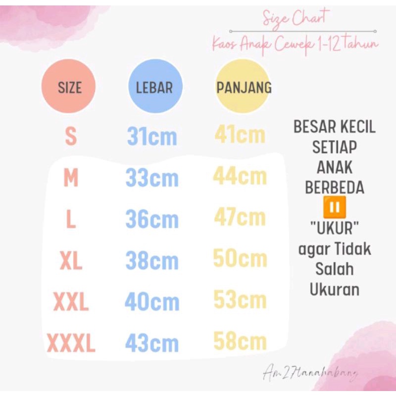 Baju koas anak cewek 1 - 10 tahun Motif ANYA