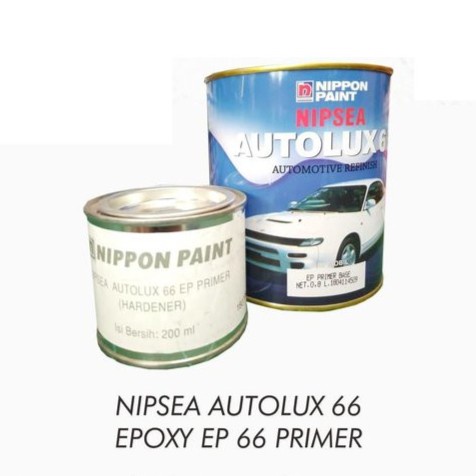 NIPPON/NIPSEA AUTOLUX 66 Epoxy Primer Anti Karat Besi - Grey/Abu-Abu