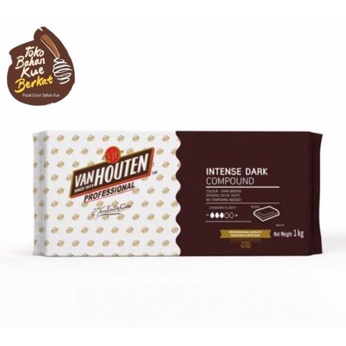 

VAN HOUTEN CHOCOLATE COMPOUND DARK,MILK,WHITE KEMASAN 1 KG/10 PCS/CTN DC51C1215
