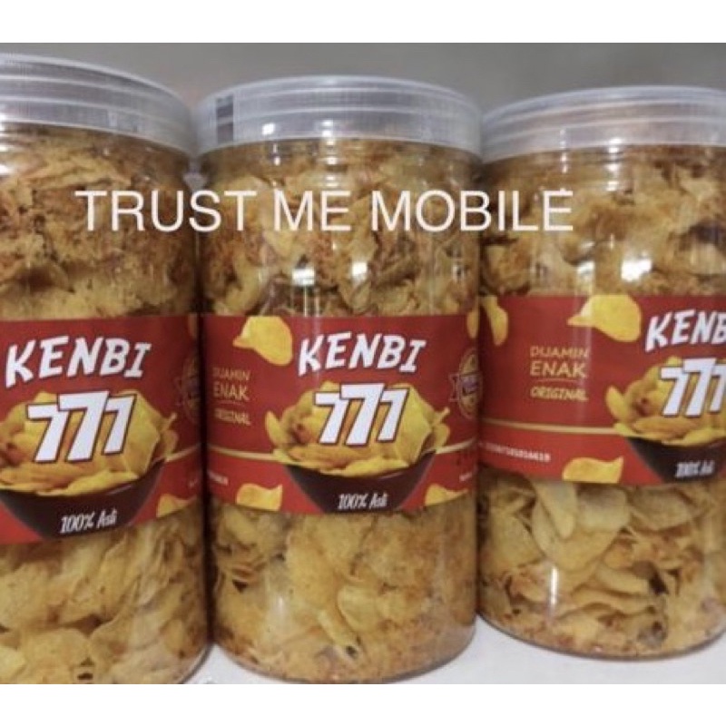 

Kenbi 777 Keripik Kentang Ebi Original
