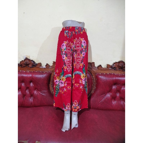 Kulot Panjang Dewasa Motif Batik DLL/ Bisa Pilih Motif Bahan Stretch Premium