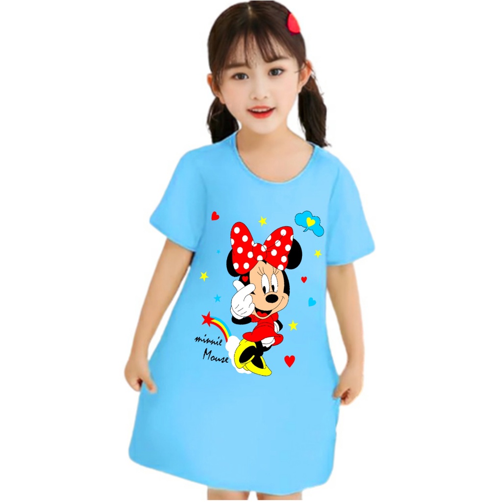 dress anak perempuan murah 3-12 tahun