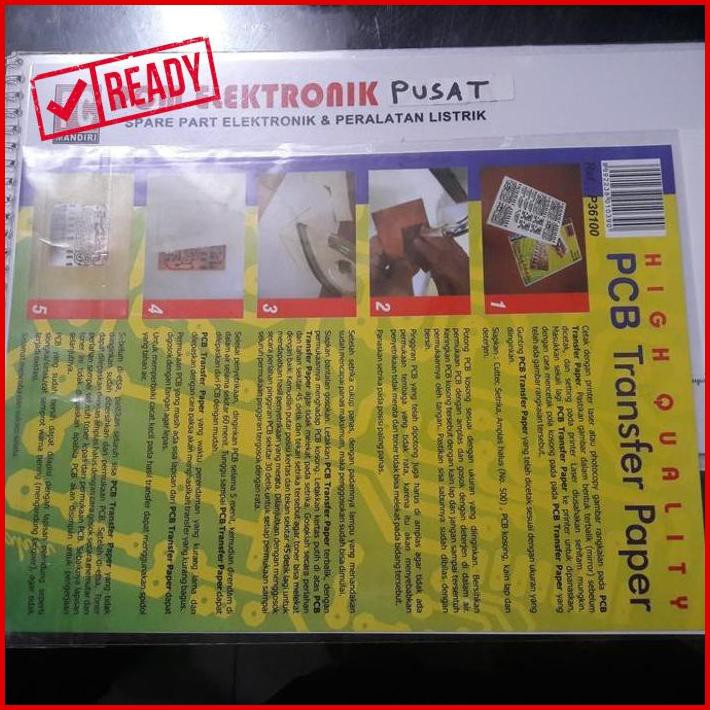 Pcb Transfer Paper Papeo Isi 3 Lembar Pcmel29 Ayo Beli