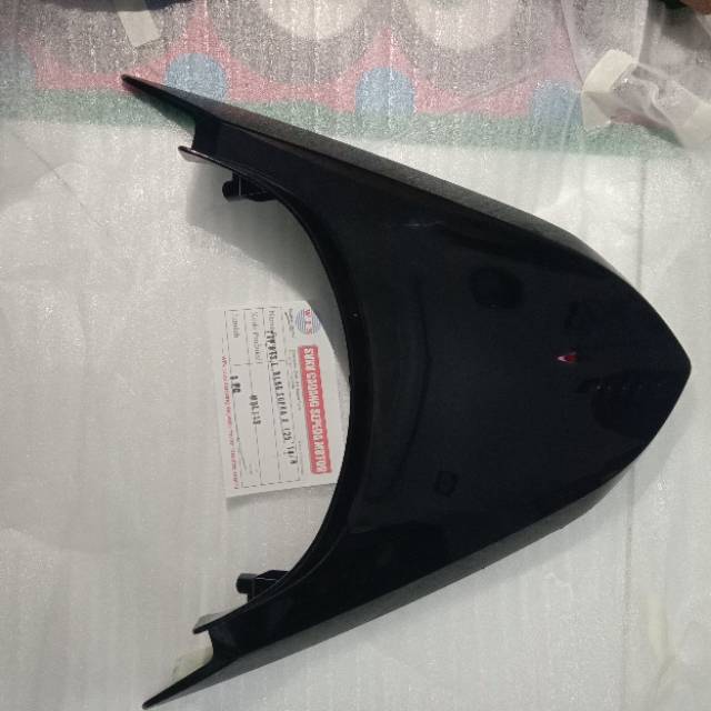 Pet stop cover tail sambungan bodi Tutup atas lampu belakang Supra X 125 fi 2015-2019 injeksi