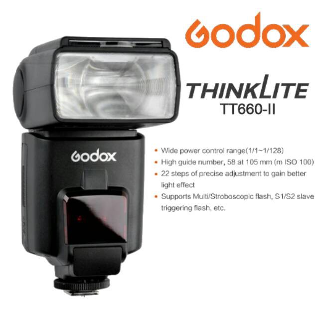 Godox TT660 II TT-660 II Universal Flash Thinklite Kamera