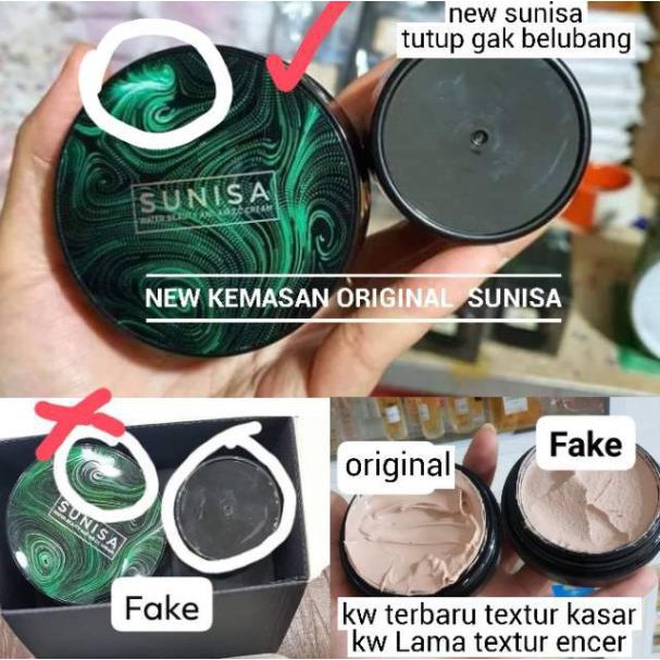 [ORI] SUNISA MUSHROOM HEAD AIR CUSHION CC/BB Cream ORIGINAL 100% + Kuas Kabuki