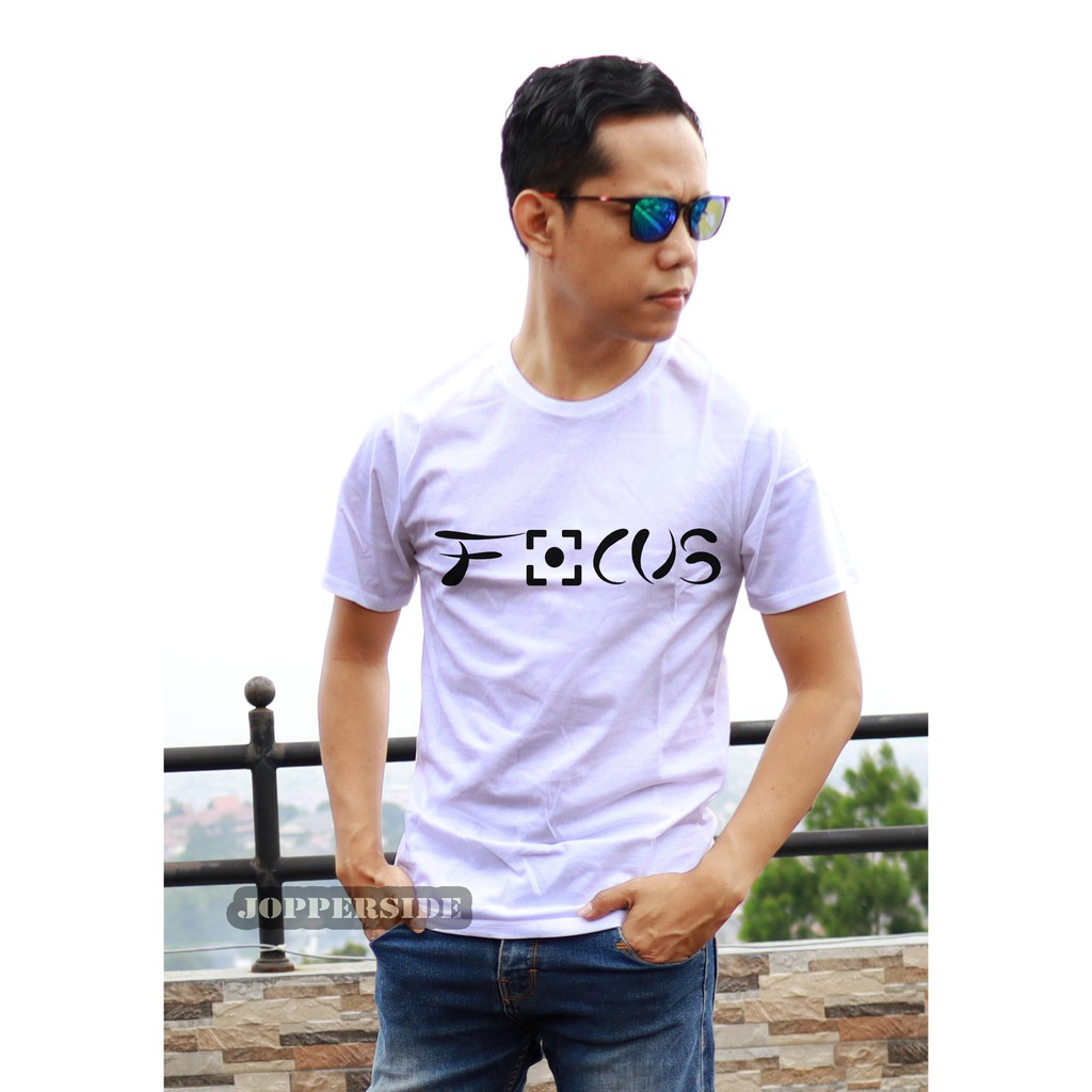 JOPPERSIDE TSHIRT KAOS DISTRO PRIA FOCUS TULISAN HURUF JEPANG ORIGINAL PREMIUM TS3