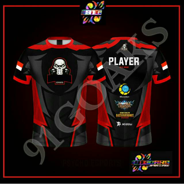 JERSEY BAJU / GAMING MOBILE LEGENDS 